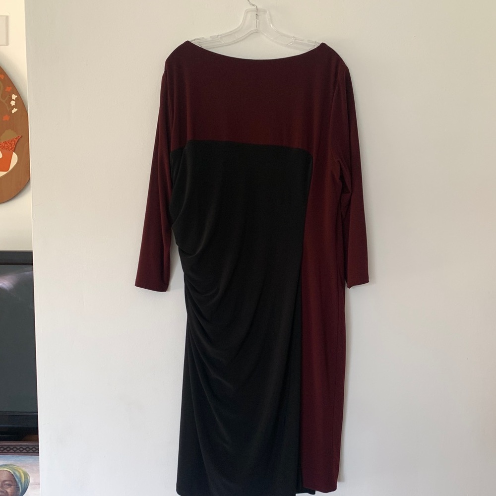 New Ralph Lauren Black and Red Dress